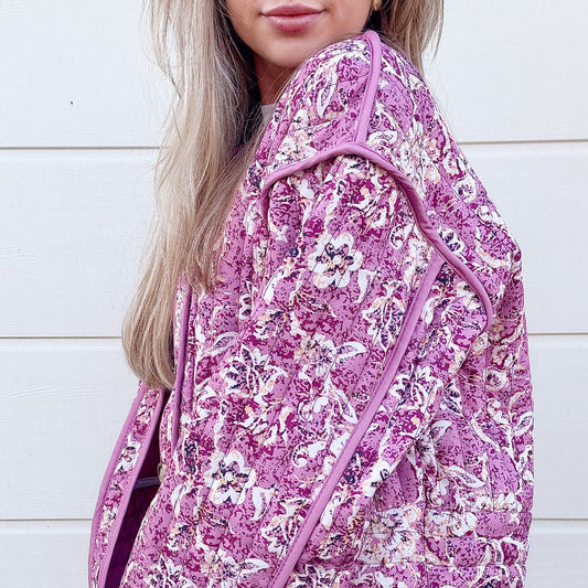 Layla Floral Quilted Jacket